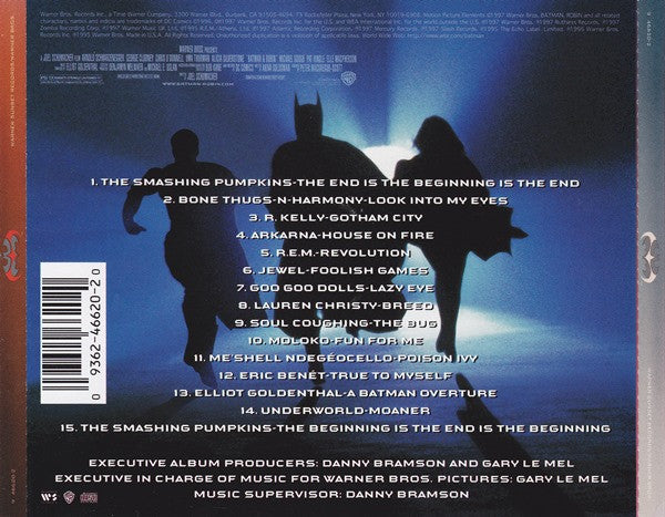 Various : Batman & Robin: Music From And Inspired By The Motion Picture (CD, Album, Comp)