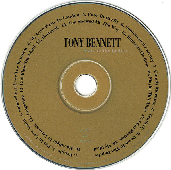 Tony Bennett : Here's To The Ladies (CD, Album)
