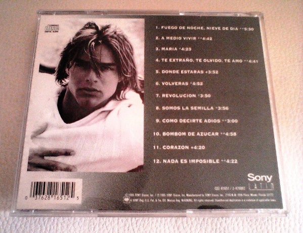 Ricky Martin : A Medio Vivir (CD, Album)