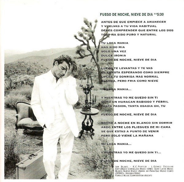 Ricky Martin : A Medio Vivir (CD, Album)