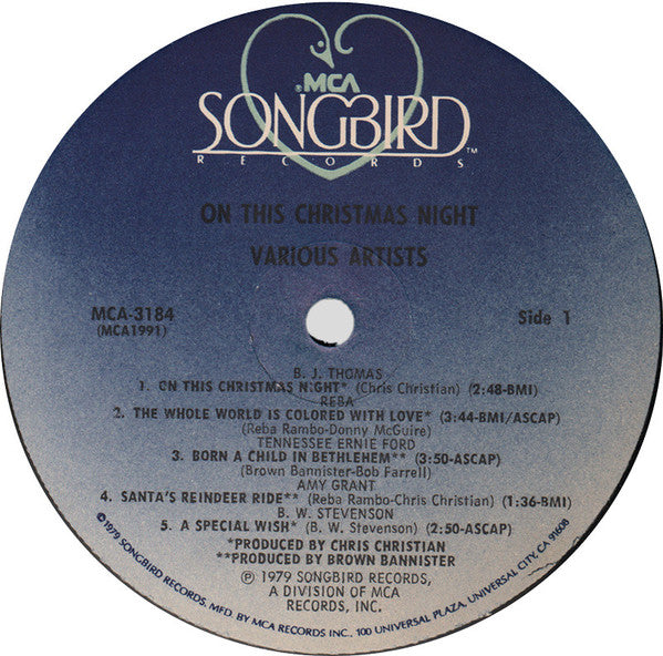 Various : On This Christmas Night (LP, Comp)