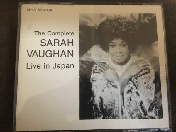 Sarah Vaughan : The Complete Sarah Vaughan Live In Japan (2xCD, RE)