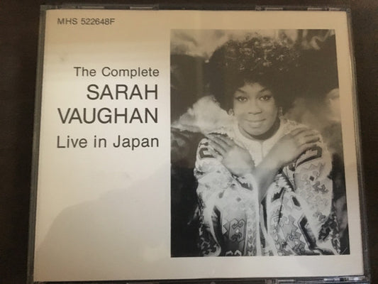 Sarah Vaughan : The Complete Sarah Vaughan Live In Japan (2xCD, RE)