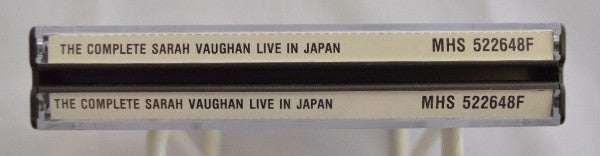 Sarah Vaughan : The Complete Sarah Vaughan Live In Japan (2xCD, RE)