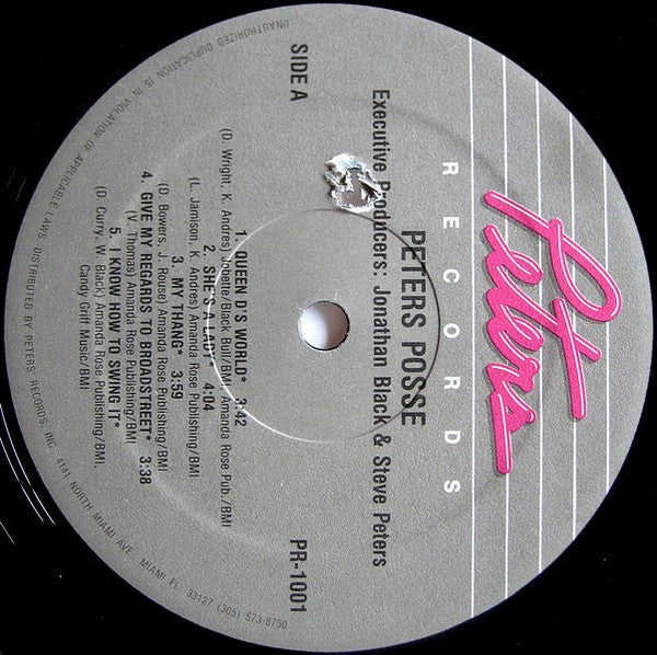 Various : Peters Posse (LP, Comp)