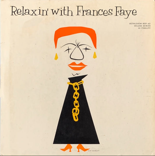 Frances Faye : Relaxin With Frances Faye (LP, Album)