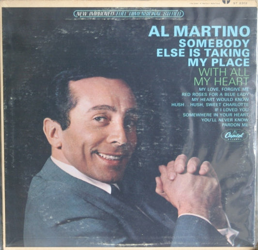 Al Martino : Somebody Else Is Taking My Place (LP, Album)
