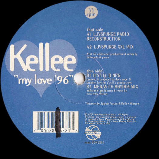 Kellee : My Love '96 (12", Single)