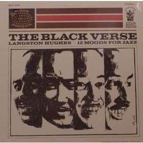 Langston Hughes : The Black Verse: 12 Moods For Jazz (LP, Album)