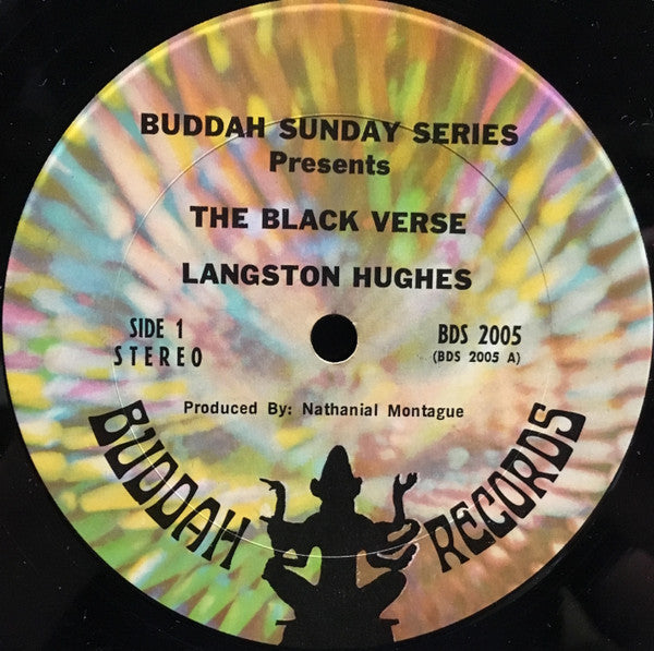 Langston Hughes : The Black Verse: 12 Moods For Jazz (LP, Album)