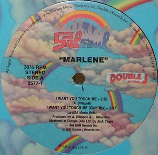 Marlene : I Want You, Touch Me (12")