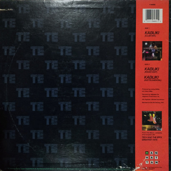 Tech And The Effx : Kabuki (12")