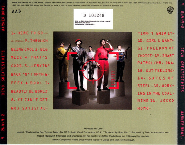 Devo : Greatest Hits (CD, Comp, Club)