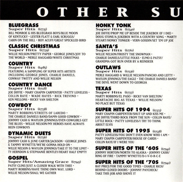 Marty Robbins : Super Hits (CD, Comp, RP)