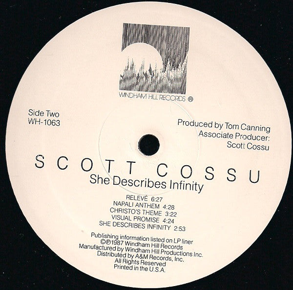 Scott Cossu : She Describes Infinity (LP, Album)