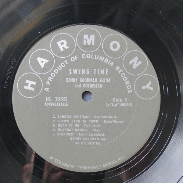 Benny Goodman Sextet : Swing Time (LP, Album)