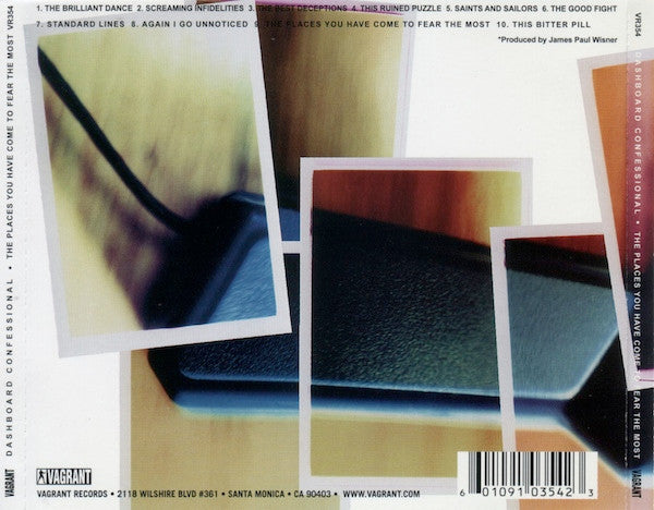 Dashboard Confessional : The Places You Have Come To Fear The Most (CD, Album)