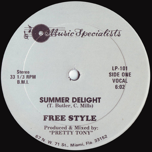 Freestyle : Summer Delight (12")