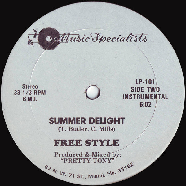Freestyle : Summer Delight (12")
