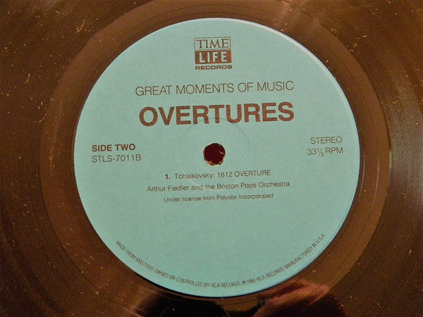 Arthur Fiedler And The Boston Pops Orchestra : Overtures ; Great Moments Of Music Volume 11 (LP, Comp)