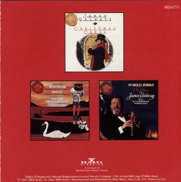 Placido Domingo, Die Wiener Sängerknaben, Arthur Fiedler & The Boston Pops Orchestra, The Canadian Brass, The Robert Shaw Chorale, Philharmonia Virtuosi : Sleigh Ride! (CD, Comp)