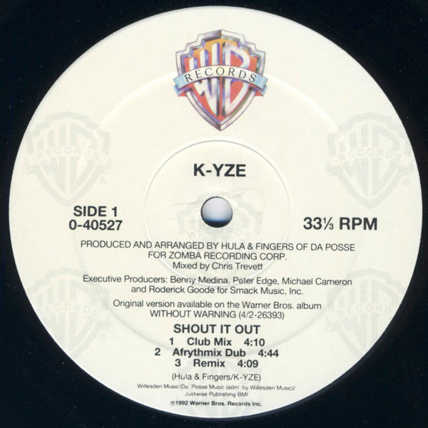 K-Yze : Shout It Out (12")