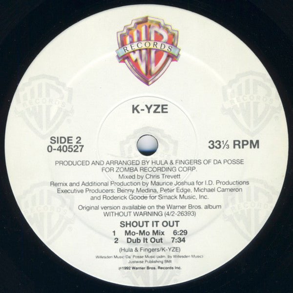 K-Yze : Shout It Out (12")