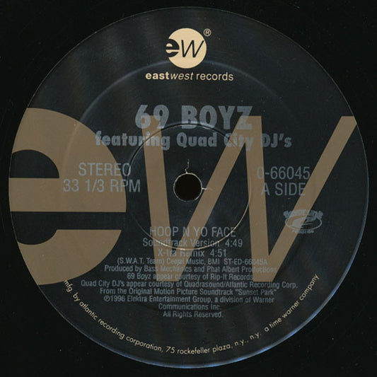 69 Boyz : Hoop N Yo Face (12")