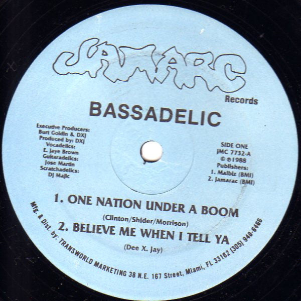 Bassadelic : One Nation Under A Boom (12")