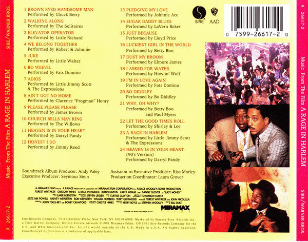 Various : (Music From The Film) A Rage In Harlem (CD, Comp)