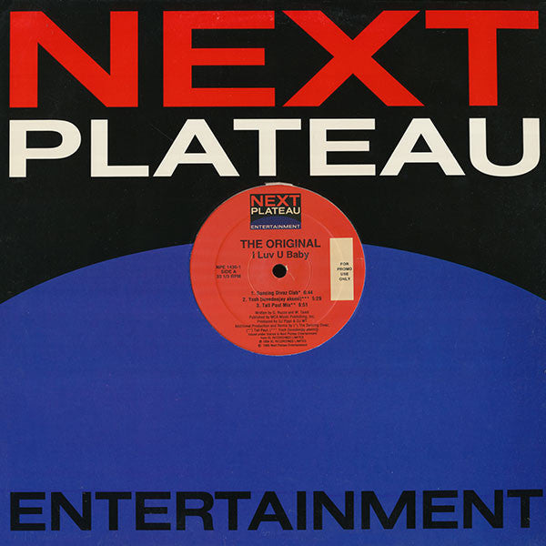 The Original : I Luv U Baby (12", Promo)