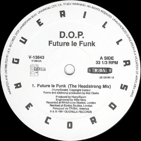 D.O.P. : Future Le Funk (12")