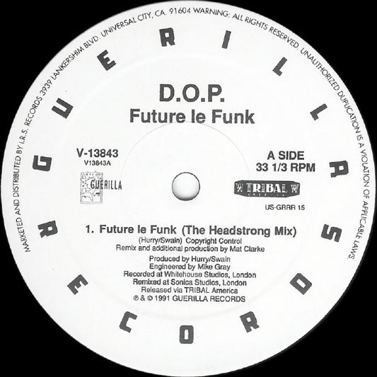 D.O.P. : Future Le Funk (12")