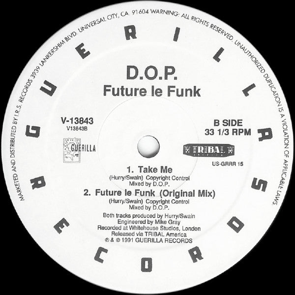 D.O.P. : Future Le Funk (12")