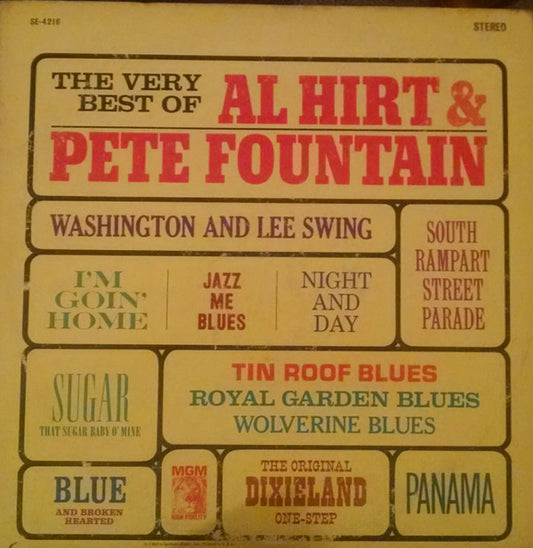 Al Hirt & Pete Fountain : The Very Best Of Al Hirt & Pete Fountain (LP, Album)