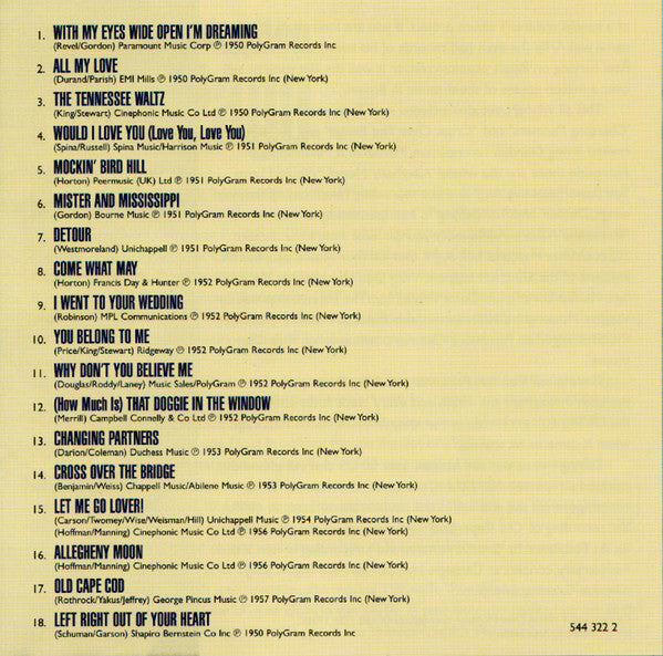 Patti Page : The Collection (CD, Comp)