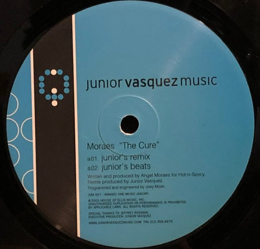 Angel Moraes : The Cure (12")