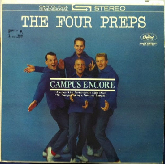 The Four Preps : Campus Encore (LP, Album, Scr)
