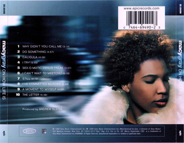 Macy Gray : On How Life Is (CD, Album)