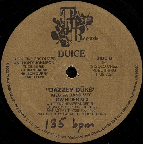 Duice : Dazzey Dūks (12")