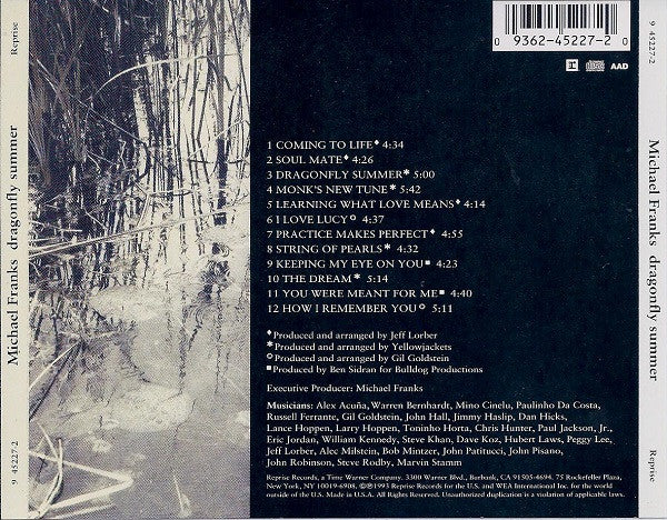 Michael Franks : Dragonfly Summer (CD, Album)