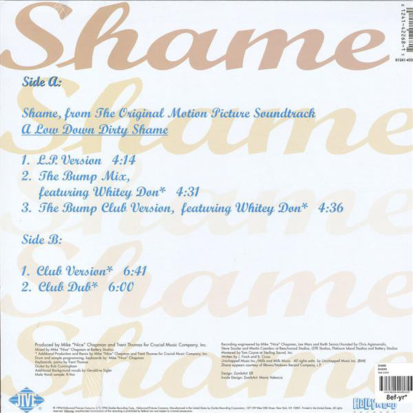 Zhané : Shame (12")