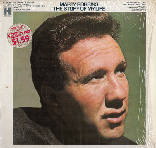 Marty Robbins : The Story Of My Life (LP, Album, Comp)