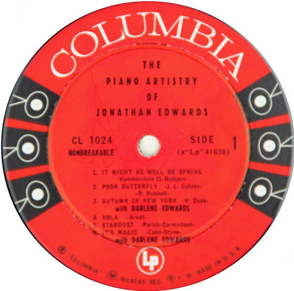 Jonathan And Darlene Edwards : The Piano Artistry Of Jonathan Edwards (LP, Album)