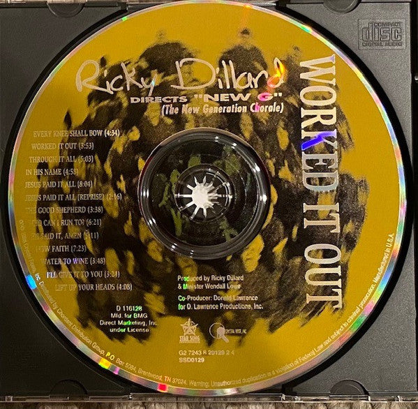Ricky Dillard Directs Ricky Dillard's New Generation Chorale : Worked It Out (CD)