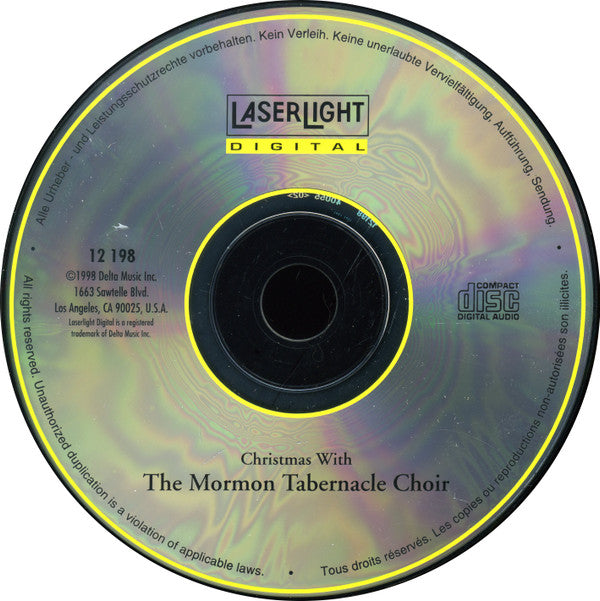 Mormon Tabernacle Choir : Christmas With The Mormon Tabernacle Choir (CD)