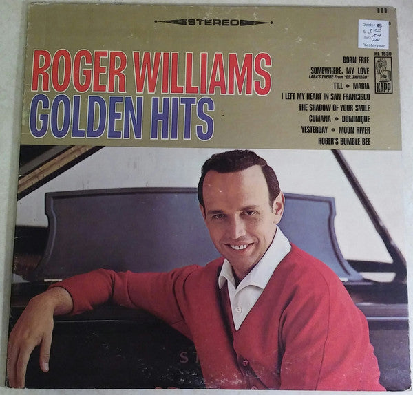 Roger Williams (2) : Golden Hits (LP, Comp, RE)