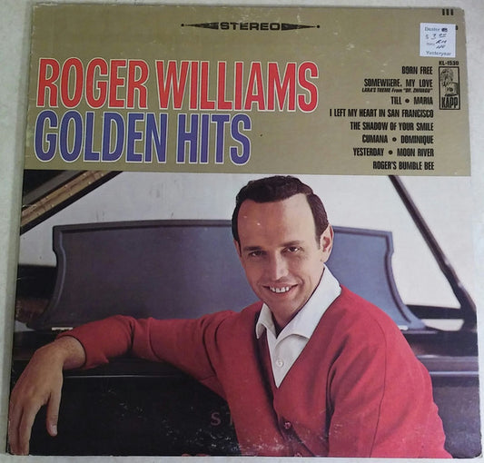 Roger Williams (2) : Golden Hits (LP, Comp, RE)
