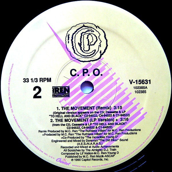 C.P.O. : This Beat Is Funky (12", Single)