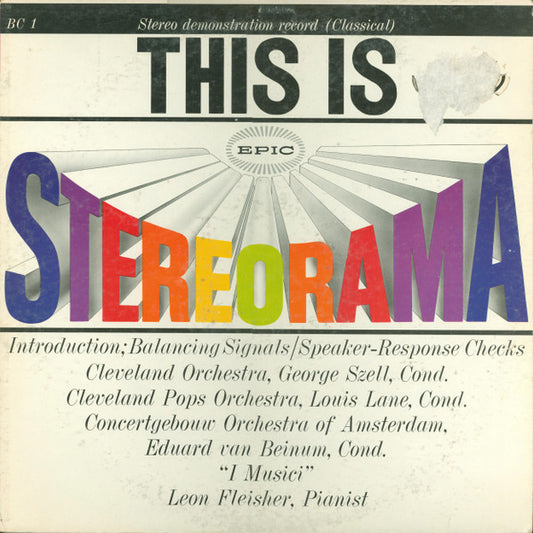 Various : This Is Epic Stereorama - Classical (LP, Comp)